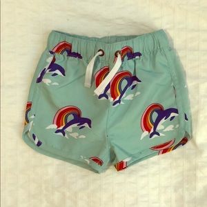 NWT Hanna Andersson Boys Swim Trunks size 6-12 mo